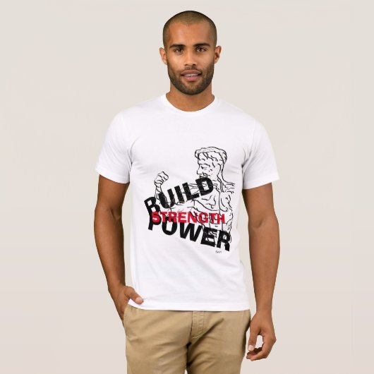 T-shirt : Musculaire (Devant entier)