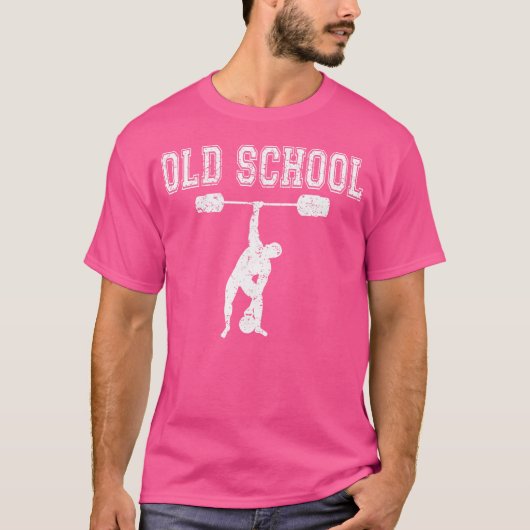 T-shirt Musculation à l'ancienne (Devant)