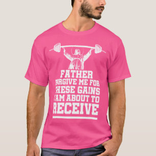 T-shirt Musculation Bodybuilding Pardonne-Moi Ces Progrès