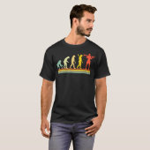 T-shirt Musculation Haltérophilie Powerlifting Évolution G (Devant entier)