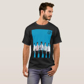 T-shirt Musée d'affiche graphique vintage (Devant entier)