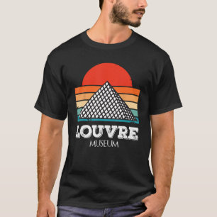 T-shirt Musée du Louvre Lever de Paris Amour en France com