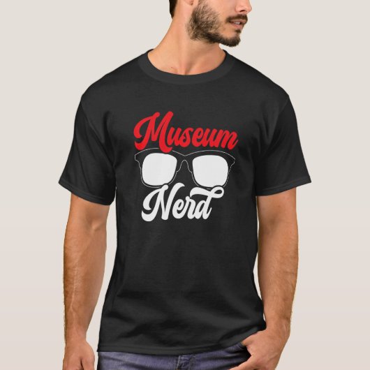 T-shirt Musée Nerd Musée Musée Conservateur (Devant)