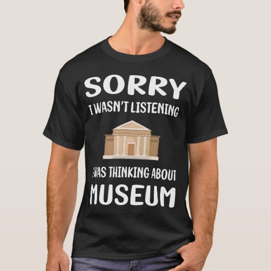 T-shirt Musée Non-Écoutant (Devant)