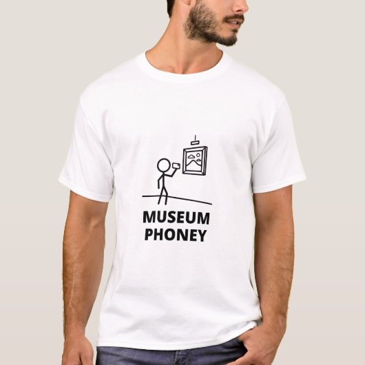 T-Shirt Musée Truqué (Devant)