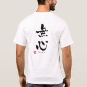 T-shirt 'Mushin' KANJI (termes Budo) (Dos)