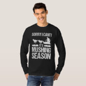 T-shirt Mushing Season Husky Sledding Sled Dog Dog Trail R (Devant entier)