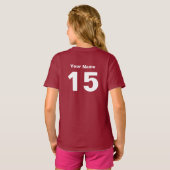 T-shirt Mushing universitaire (Dos entier)