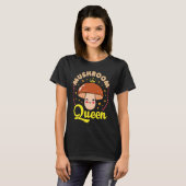 T-shirt Mushroom Queen Fungi Hunter (Devant entier)