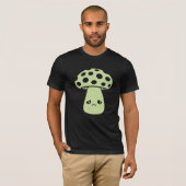 T-shirt Mushroom Sad Unhappy Face Kawaii Disappointed Mela (Devant entier)