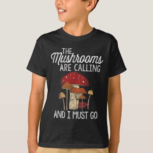 T-shirt Mushrooms (Devant)