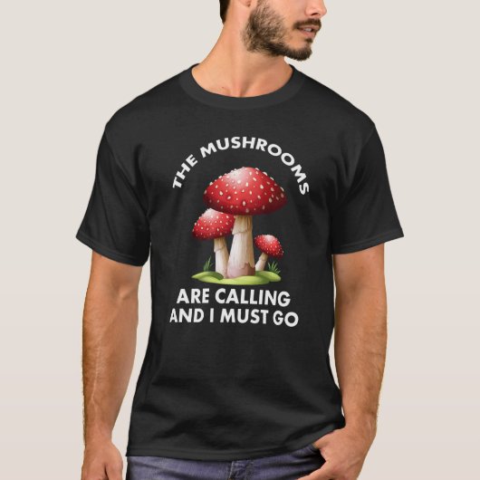 T-shirt Mushrooms (Devant)