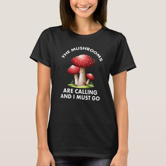 T-shirt Mushrooms (Devant)