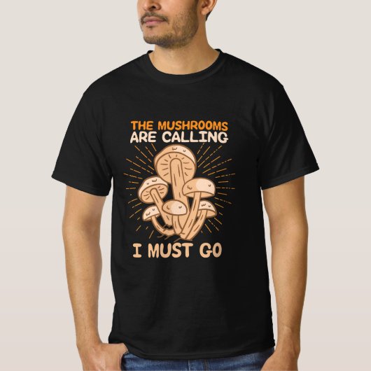 T-shirt Mushrooms (Devant)