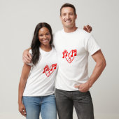 T-shirt #MuSic @Amour (Unisexe)