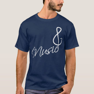 T-shirt Music Clef Note French Violinreble Musical Sound g