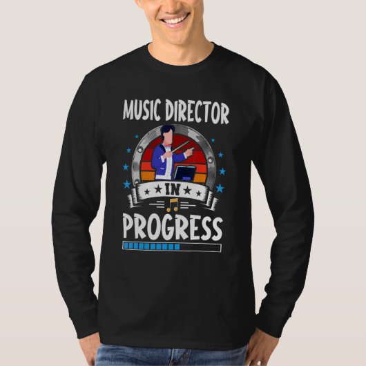 T-shirt Music Director In Progress Trainee Student (Devant)