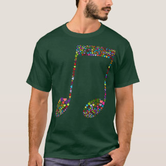 T-shirt Music Equals Life Frequency Musicians Music Note18
