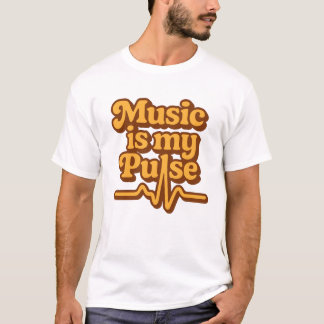 T-Shirt Music est mon pouls