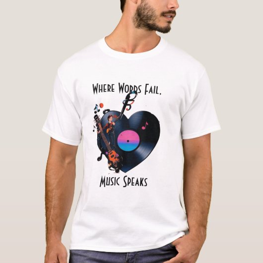 T-shirt Music Hoodie (Devant)