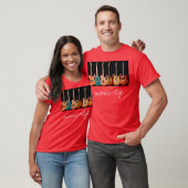 T-shirt music=life (Unisexe)