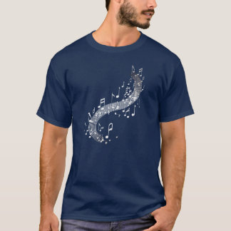T-shirt Music Note Famille Dream