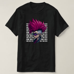 T-shirt Music Punk Rock Et Roll New Wave Rocker Band Gig