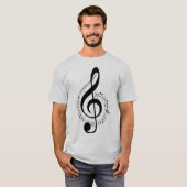 T-shirt Music quote (Devant entier)