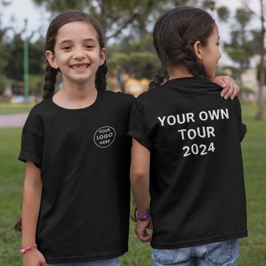 T-shirt Music Tour Group Chorale Uniform School Logo T-shi