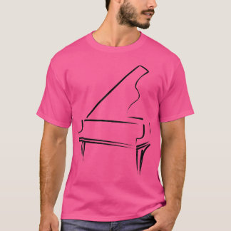 T-shirt Musician Keyboard Or Pianist Piano Teacher Piano P