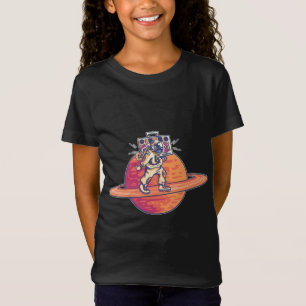 T-Shirt Musicien Astronaute Drôle