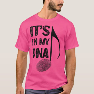 T-shirt Musicien C'est dans mon ADN Hobby Orchestra Fiche 
