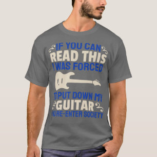T-shirt Musicien de groupe de guitares électriquesEGuitar