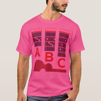 T-shirt Musicien de guitare acoustique