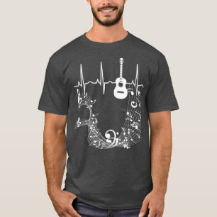 T-shirt Musicien de guitare acoustique