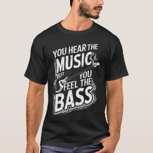 T-shirt Musicien de guitare basse pour bassiste bassiste