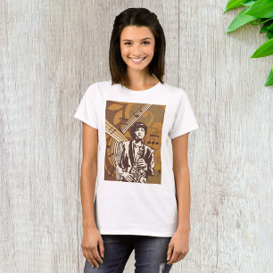 T-shirt Musicien de jazz