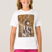 T-shirt Musicien de jazz (Devant)