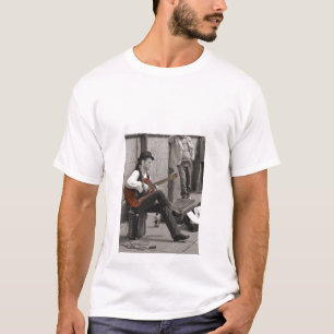 T-shirt Musicien de rue de barre de temple