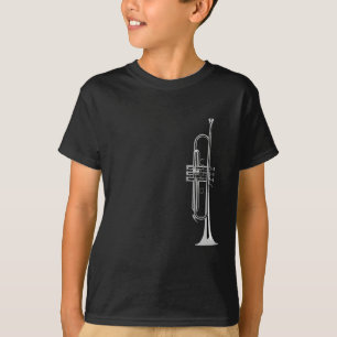 T-shirt Musicien de trompette