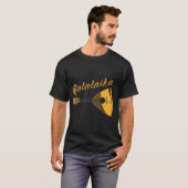 T-shirt Musicien d'instruments de Balalaika en Russie (Devant entier)