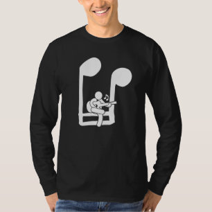 T-shirt Musicien Guitariste Guitariste Joueur Baid Band Ro