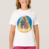 T-shirt Musicien Jouant Le Chello (Devant)