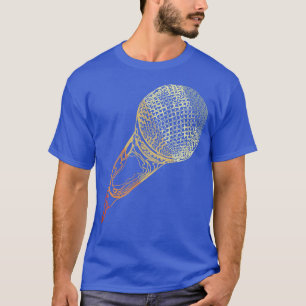 T-shirt Musicien Microphone Karaoke