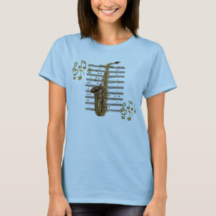 T-shirt musicien musicien SAXOPHONE