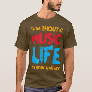 T-shirt Musicien Rockn Roll Guitare Hardrock