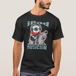 T-shirt Musicien sur Ipad