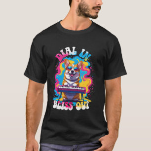 T-shirt Musicien Synthétiseur Synth DAW Régler En Bliss Ou