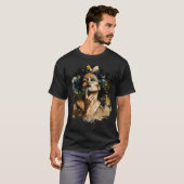 T-shirt Musicienne chanteuse (Devant entier)