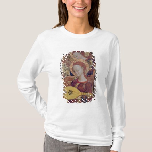 T-shirt Musiciens d'ange de la peinture de la Vierge et de (Devant)